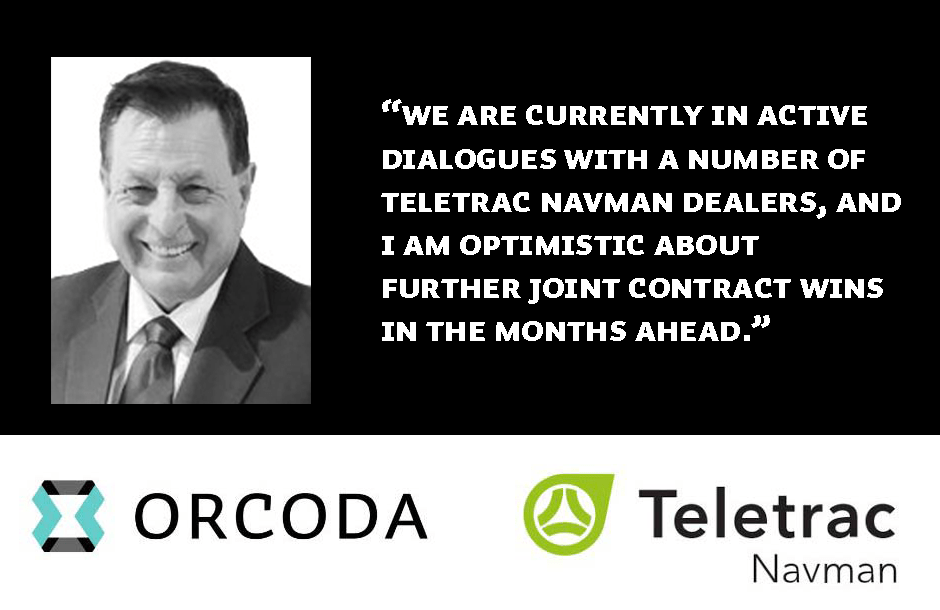 Q&A with Geoff Jamieson: Teaming agreement and Integration with Teletrac Navman