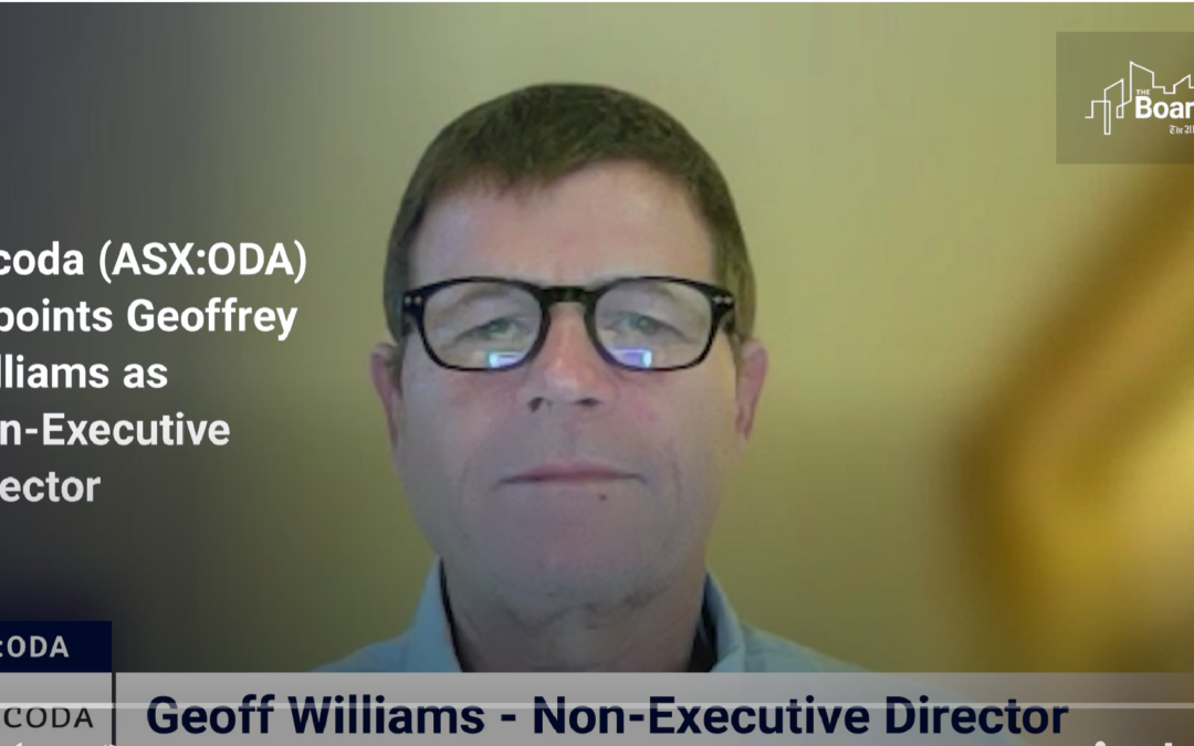 ORCODA Appoints Geoffrey Williams as Non-Executive Director