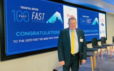 Australian Financial Review event for Fast 100 companies.