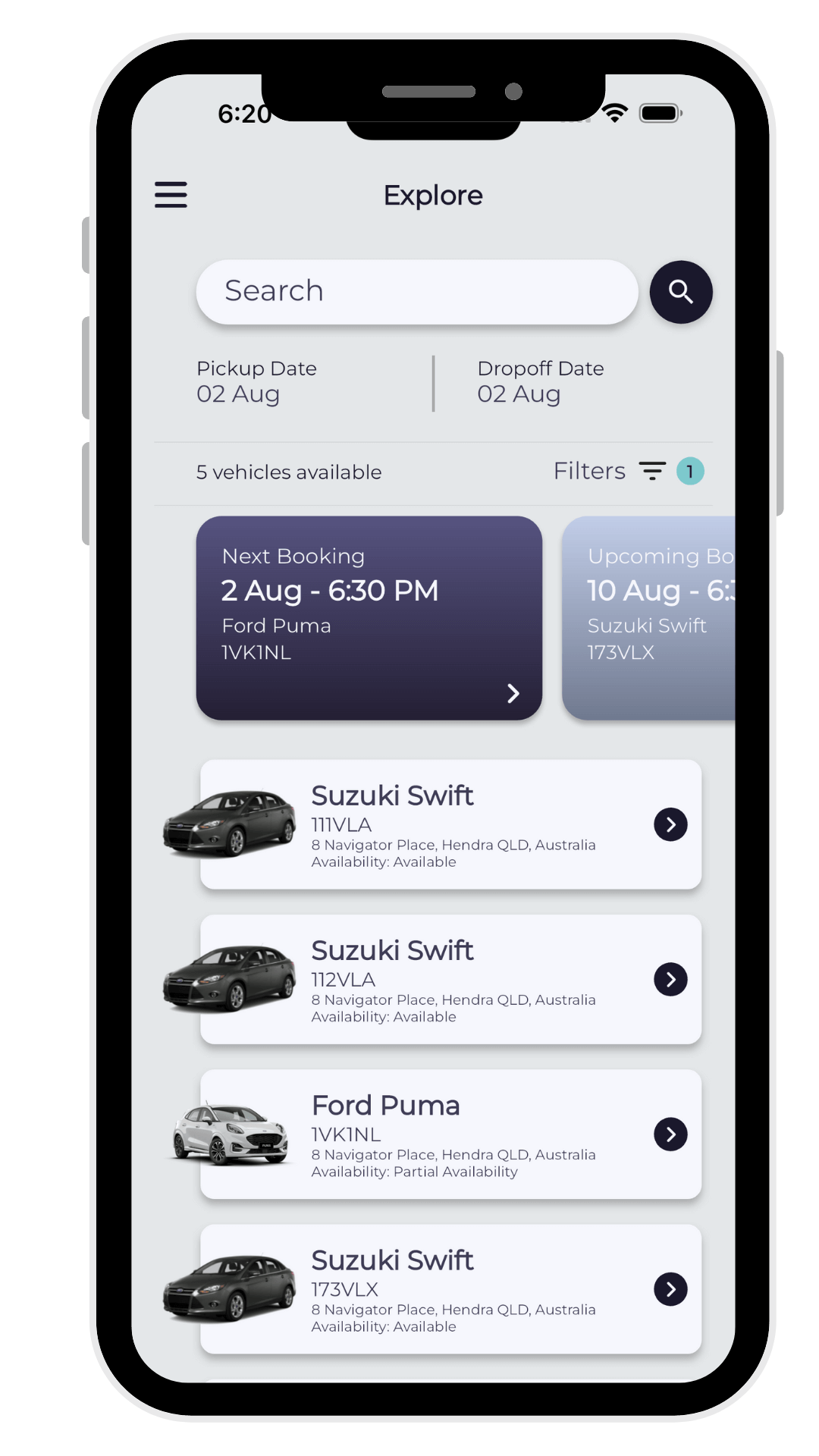 Orcoda Connect Choose Car sml Orcoda connect carpool software transport technology fleet management software