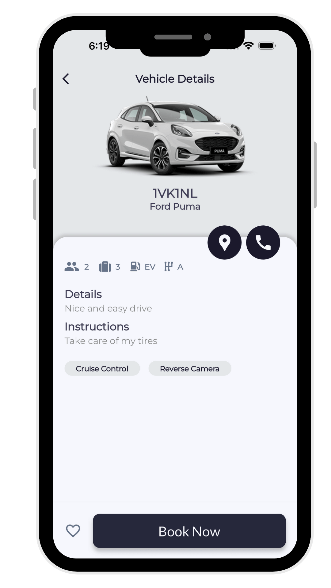 Orcoda Connect Vehicle sml Orcoda connect carpool software transport technology fleet management software