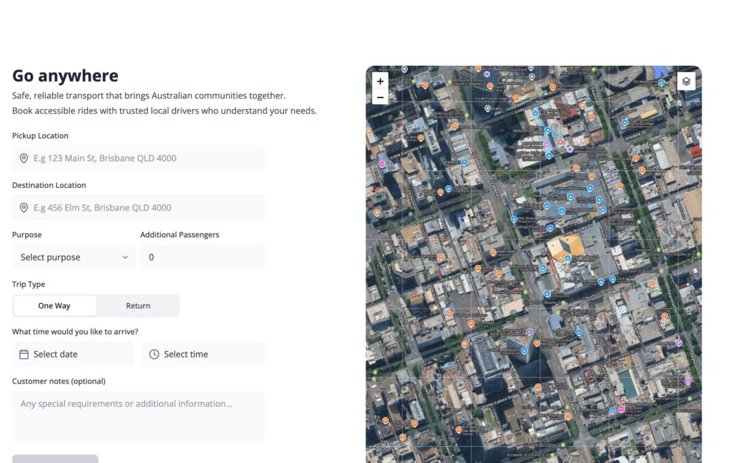 New Customer Booking Portal and App