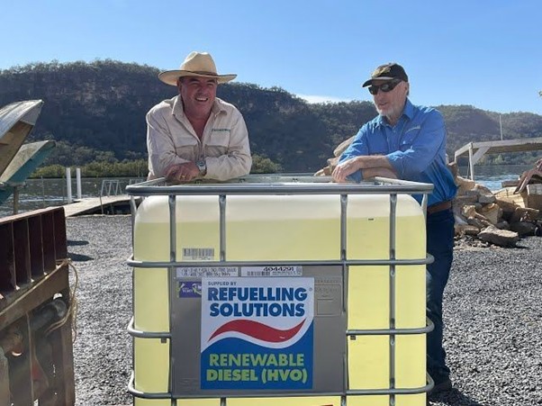 Zero Emissions Heavy Vehicle Refuelling Biofuel
